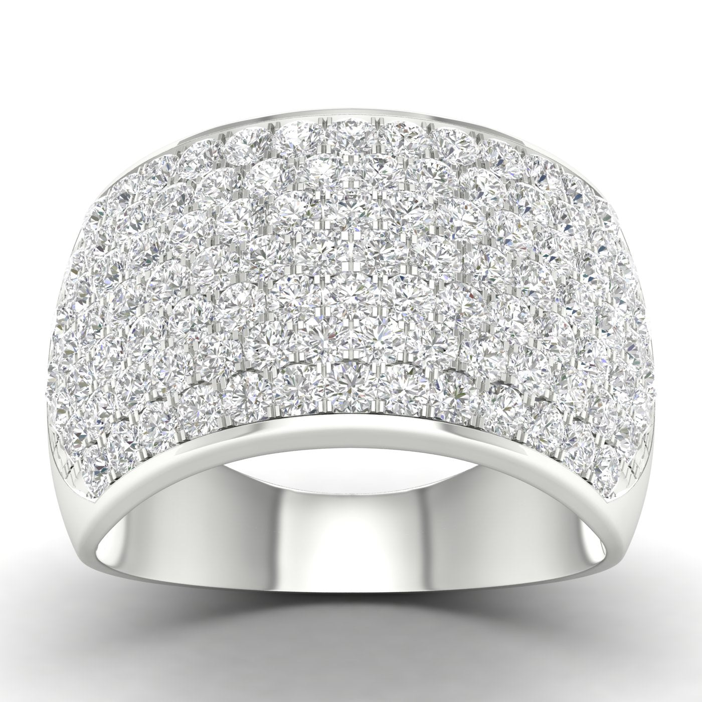 14K 2.00CT Lab Diamond Band