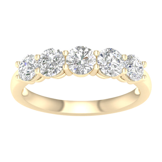 14k 1.50CT Lab Diamond Ring