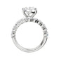 14K 4.00CT Certified Lab Grown Diamond Bridal Set