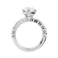 14K 4.00CT Certified Lab Grown Diamond Bridal Set