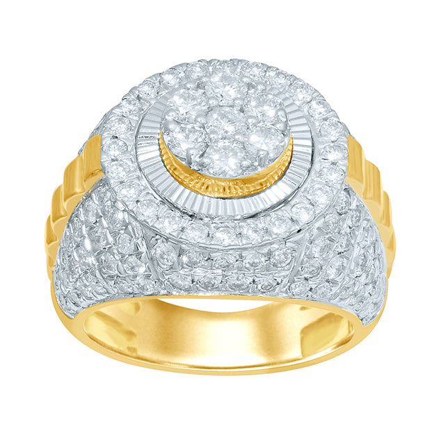 10K 3.21-3.34CT D-MENS RING