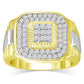 10K 1.05- 1.08CT D-MENS RING