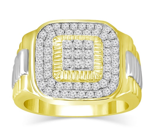 10K 1.05- 1.08CT D-MENS RING